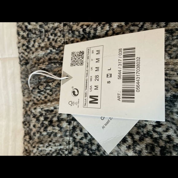 Zara Snakeskin Soft Skirt - Picture 3 of 9